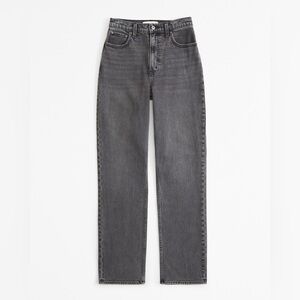 Abercrombie Curve Love Ultra High Rise 90s Straight Jean
